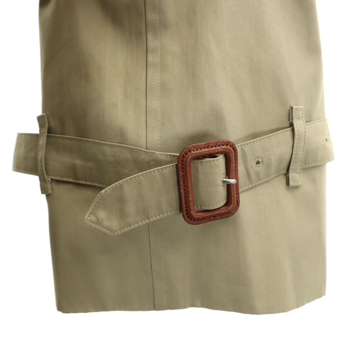 Burberrys バーバリーズ 90s オールド ワッシャー加工 トレンチコート 11AR カーキベージュ ライナー付き レディース