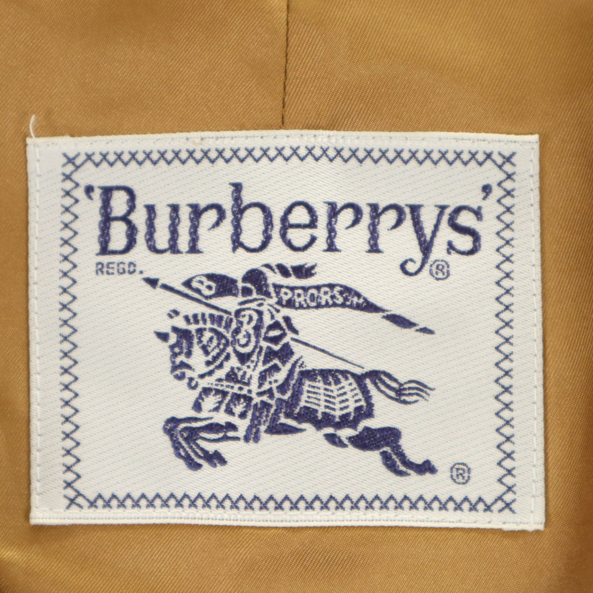 Burberrys バーバリーズ 90s オールド ワッシャー加工 トレンチコート 11AR カーキベージュ ライナー付き レディース