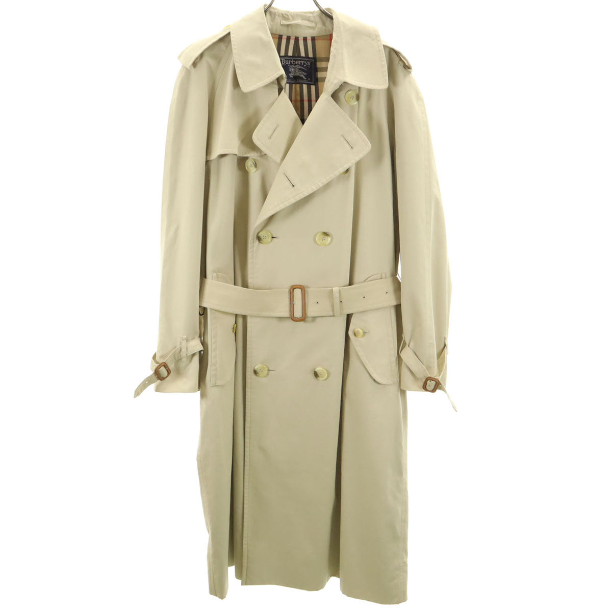 Burberrys バーバリーズ 80s 90s 英国製 オールド トレンチコート 40 ベージュ メンズ