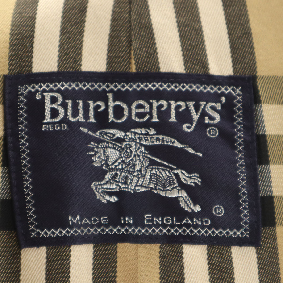 Burberrys バーバリーズ 80s 90s 英国製 オールド トレンチコート 40 ベージュ メンズ