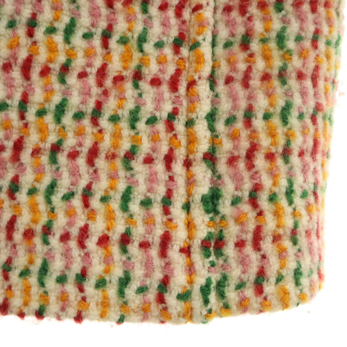 MaxMara WEEKEND LINE マックスマーラ ウィークエンドライン ツイード ステンカラーコート 38 マルチ レディース