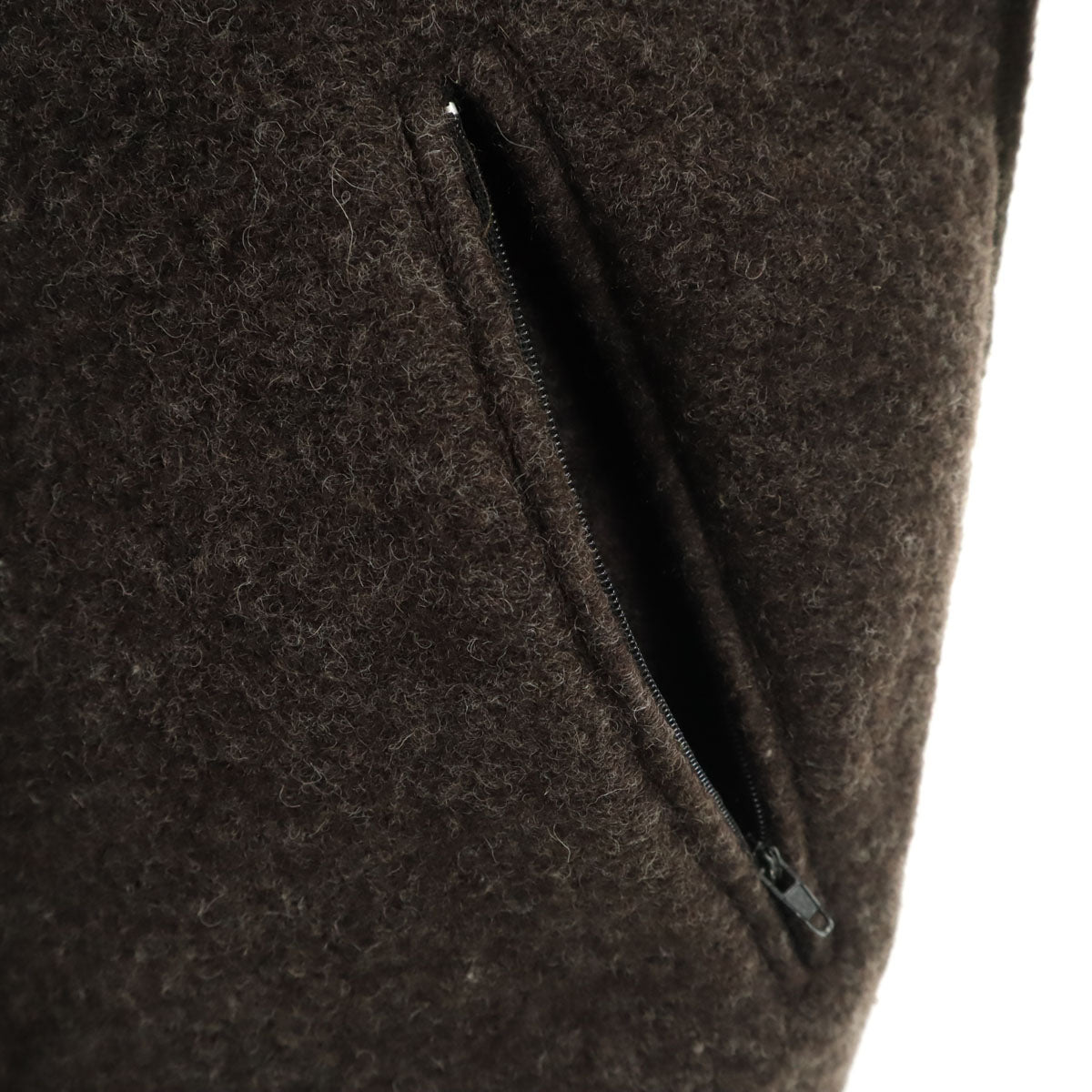 HUNTING WORLD ハンティングワールド イタリア製 圧縮ウール ダッフルコート XL チャコールグレー レディース