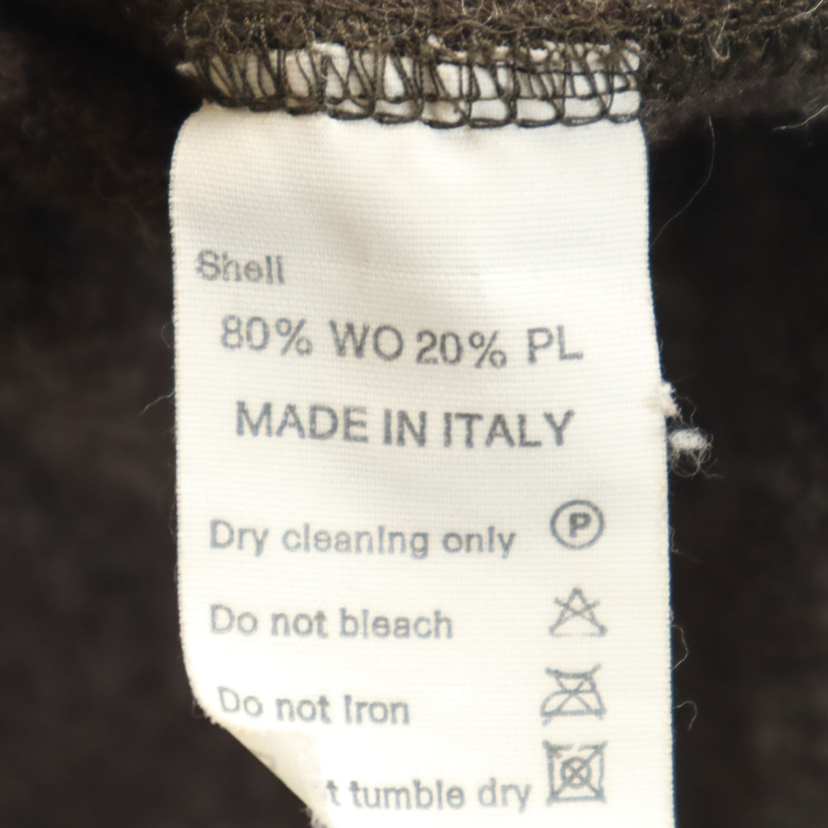 HUNTING WORLD ハンティングワールド イタリア製 圧縮ウール ダッフルコート XL チャコールグレー レディース