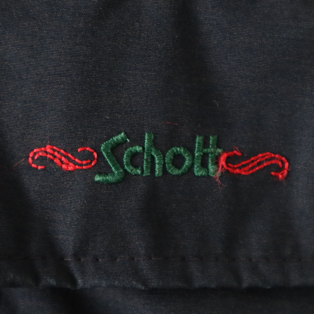 schott ショット 90s USA製 オールド ダウンジャケット L ネイビー メンズ