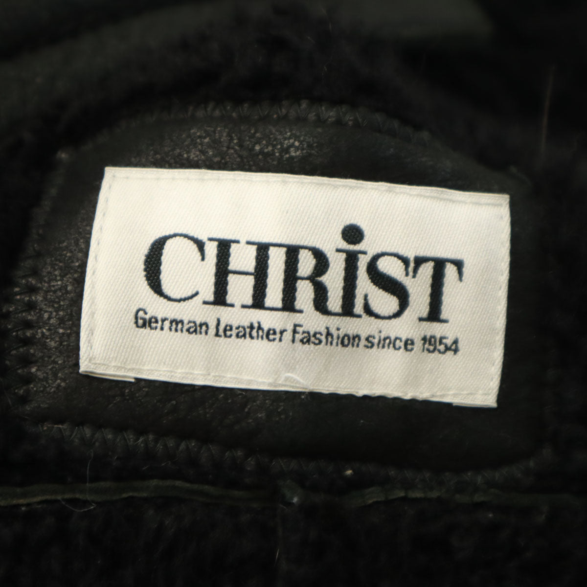 CHRIST ムートンコート 46 ブラック レディース