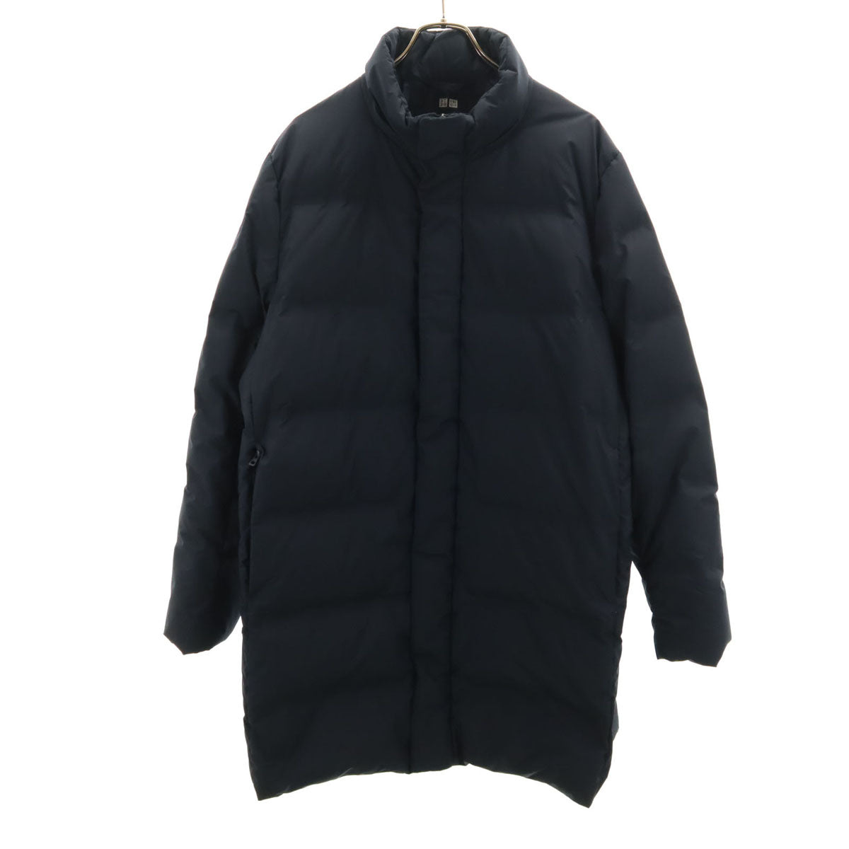UNIQLO ユニクロ シームレス ダウンコート XL ネイビー メンズ