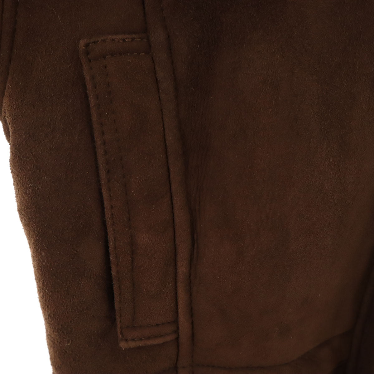 Pellini オーストラリア製 ダッフル 毛皮コート L ブラウン レディース