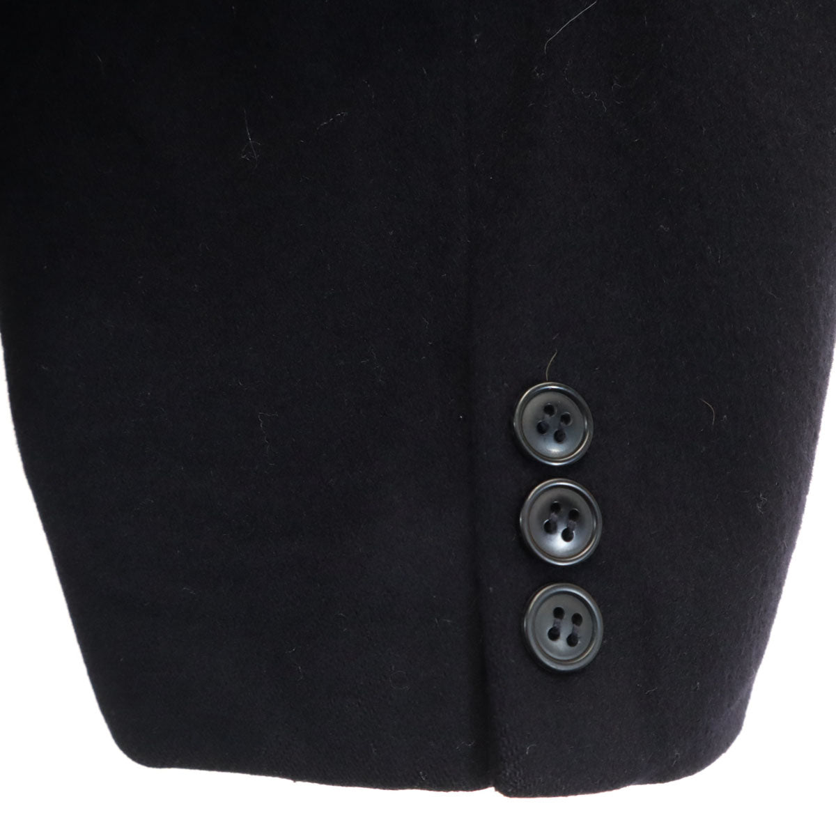 YVES SAINT LAURENT イヴサンローラン チェスターコート 濃紺 メンズ