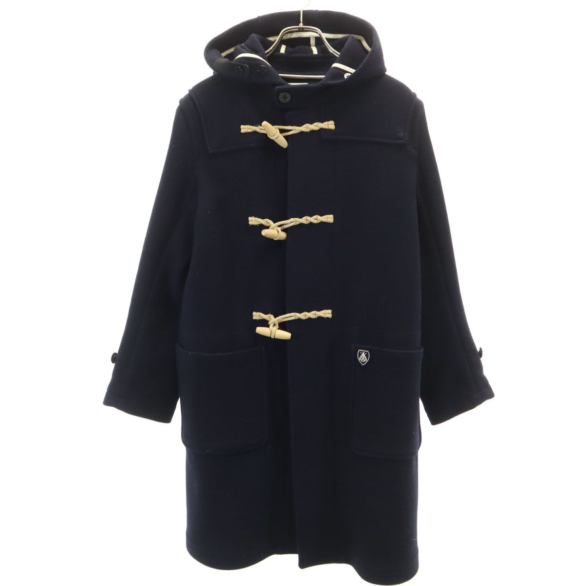 ORCIVAL オーシバル メルトン ダッフルコート 1 ネイビー レディース