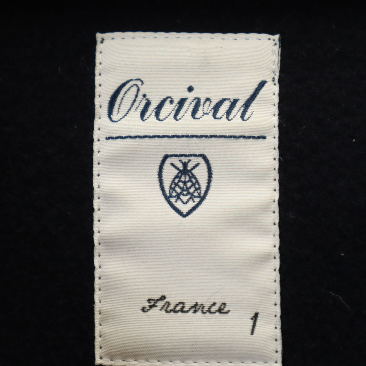 ORCIVAL オーシバル メルトン ダッフルコート 1 ネイビー レディース