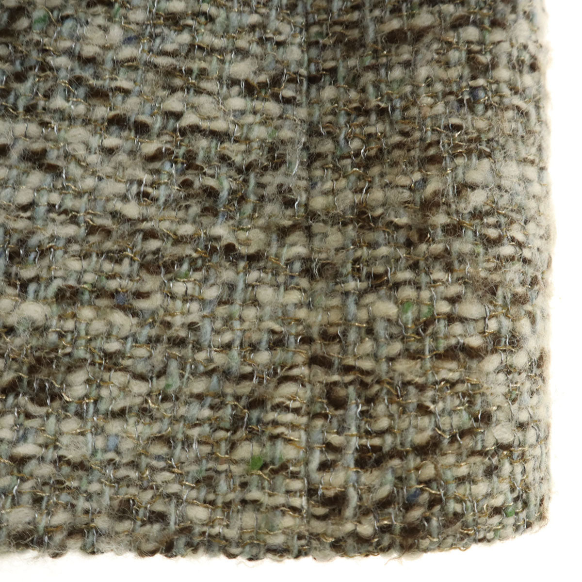 MAXMARA STUDIO マックスマーラステュディオ ツイード ステンカラーコート 42 グレージュ レディース