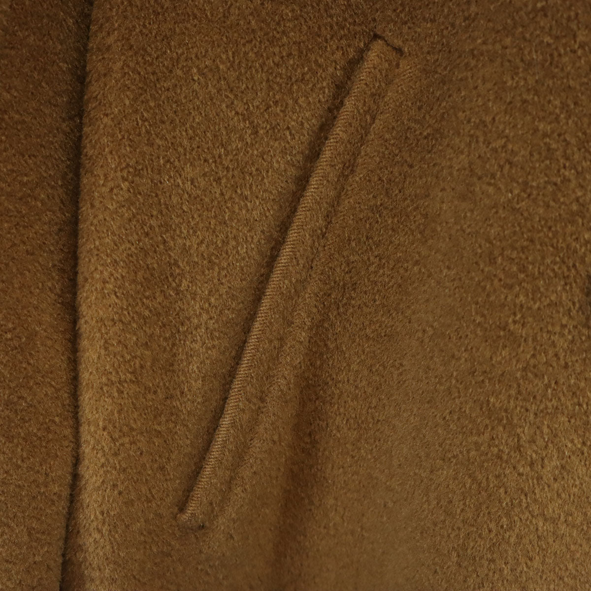 MAXMARA STUDIO マックスマーラステュディオ イタリア製 ダブルブレスト ウールコート ブラウン レディース