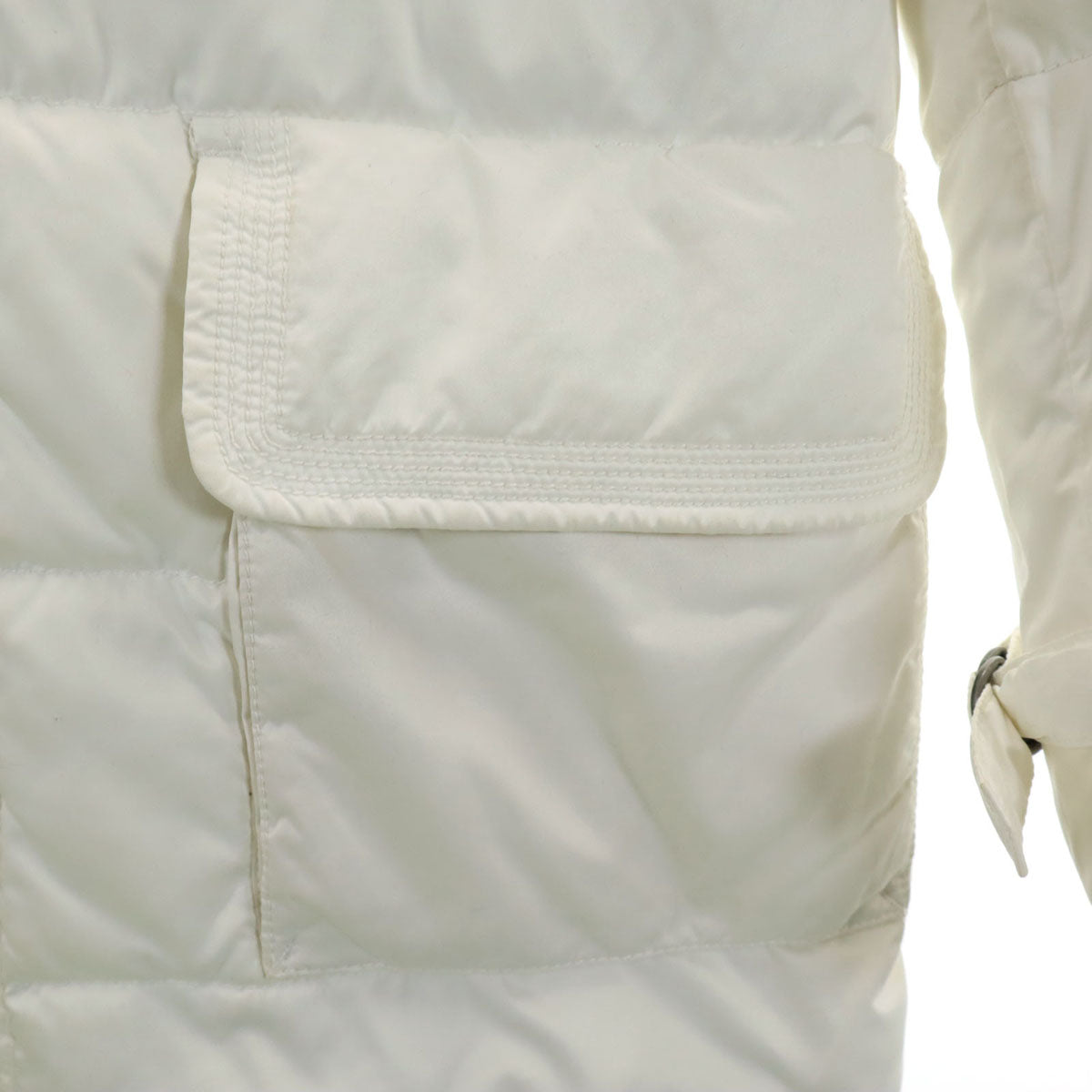 Marlboro Classics マルボロクラシック 中綿ジャケット 40 ホワイト メンズ