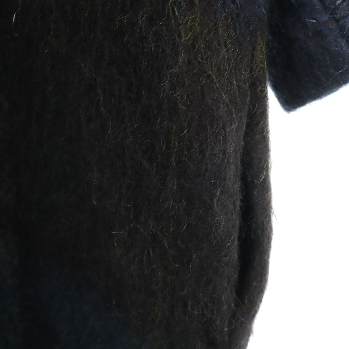 美品 STEPHAN SCHNEIDER ステファン シュナイダー ベルギー製 7分袖 ウールコート 1 ネイビー レディース