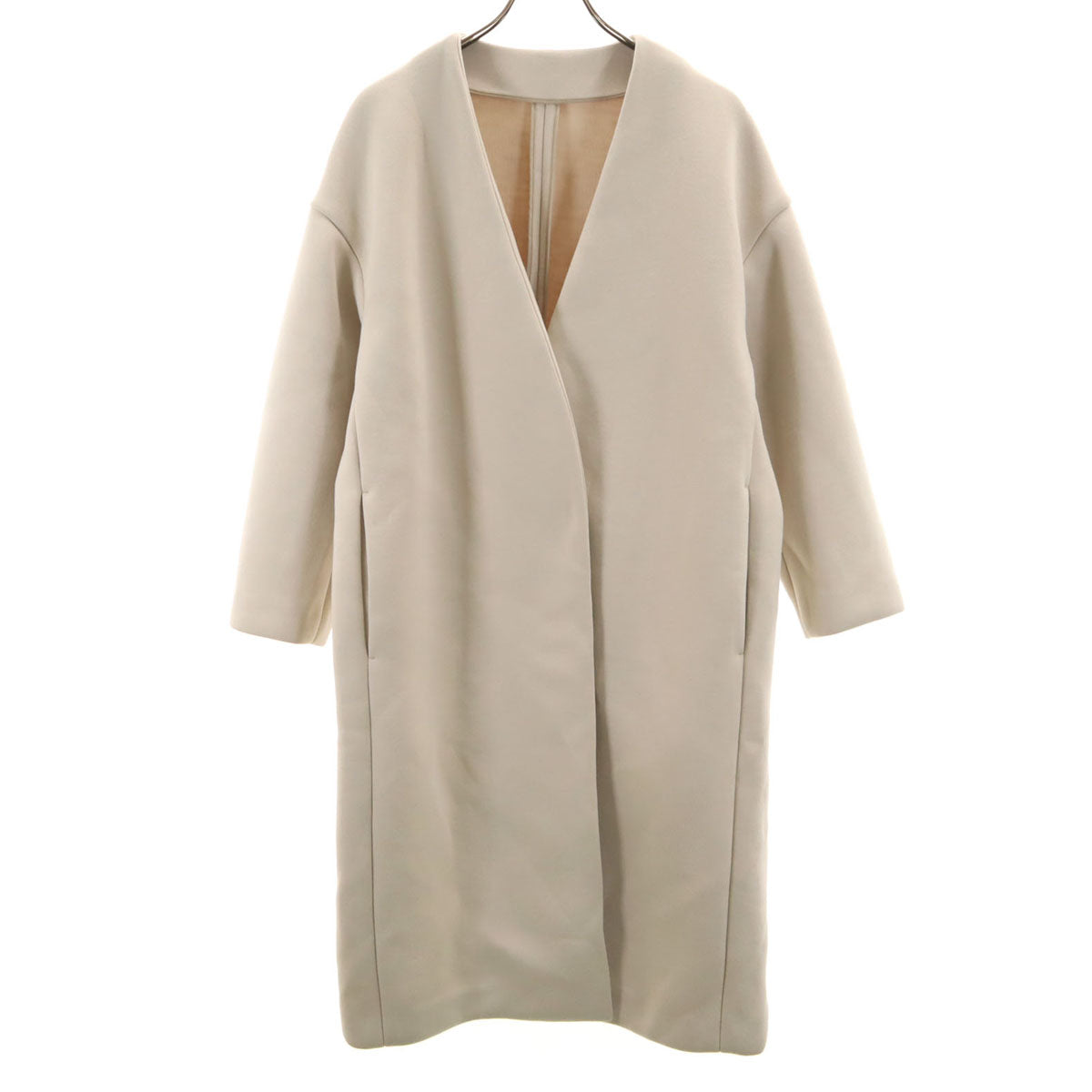 Plage プラージュ スポンジリバー コート 38 ベージュ レディース