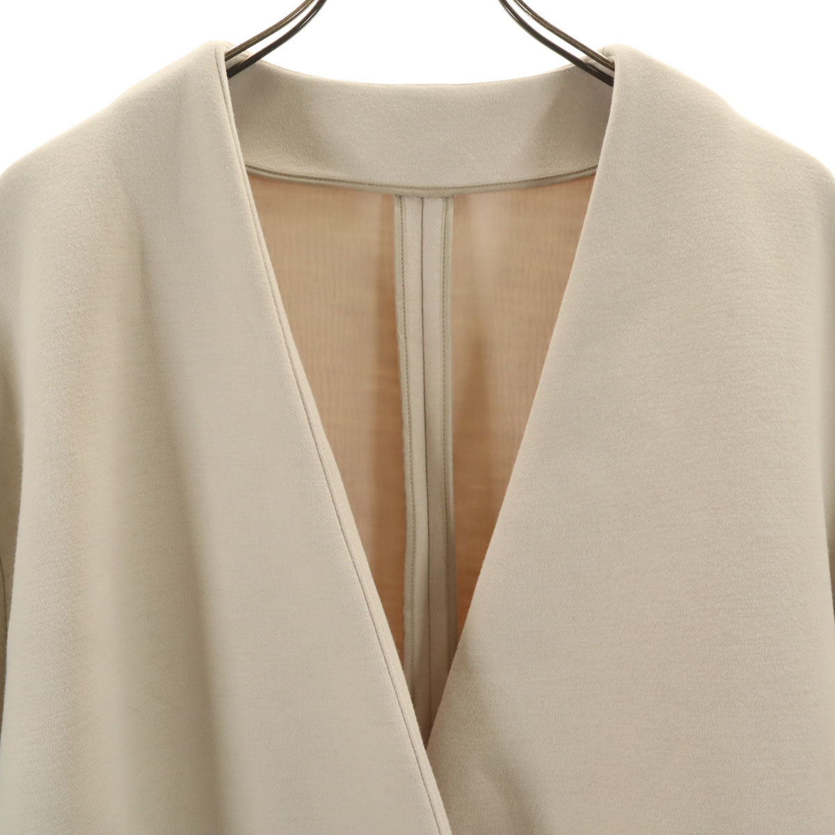 Plage プラージュ スポンジリバー コート 38 ベージュ レディース