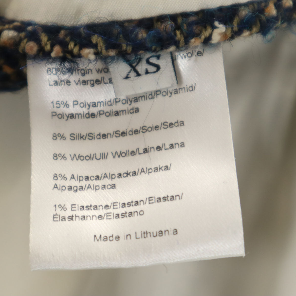 CARIN WESTER キャリンウェスター ウールコート XS ネイビー レディース