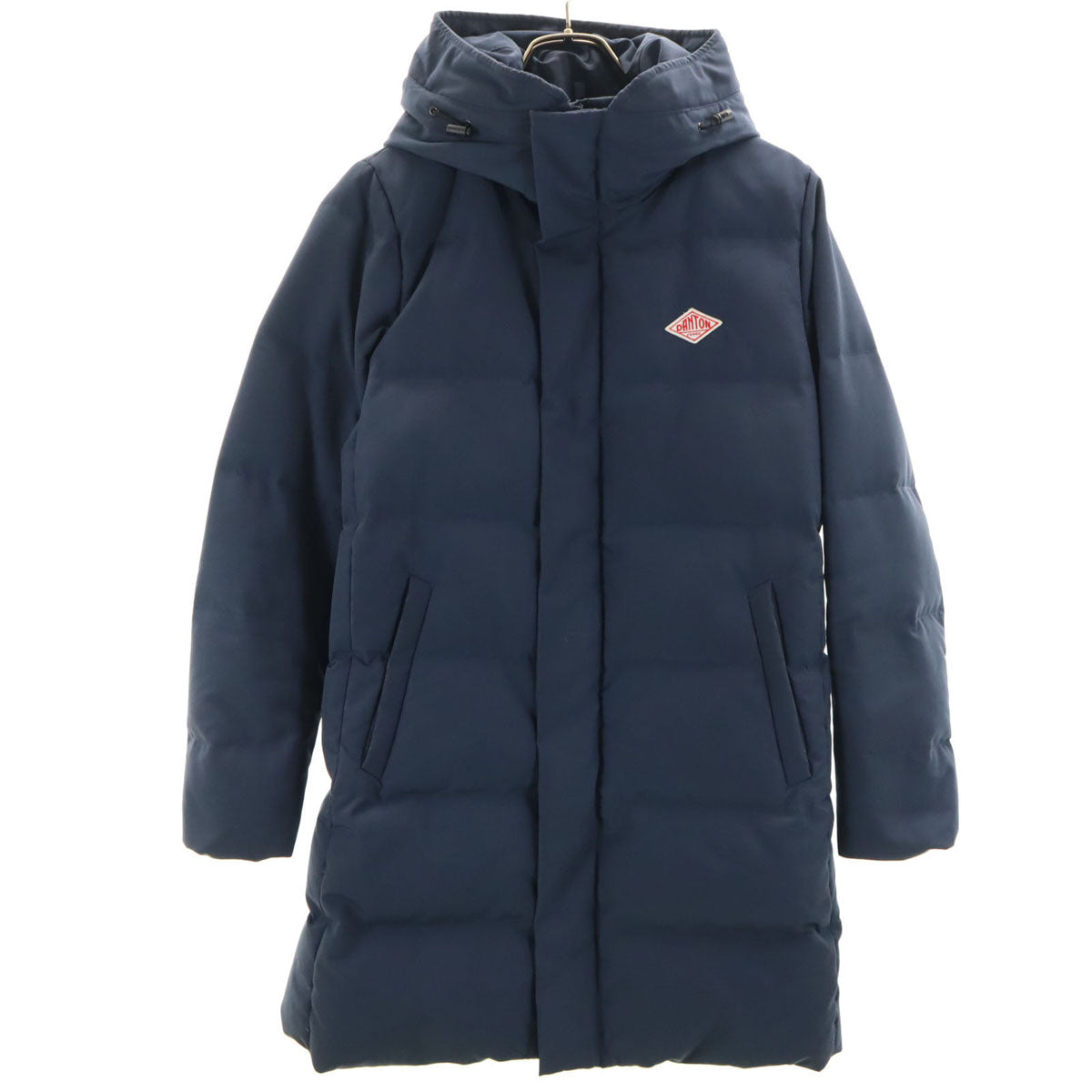 Danton ダントン ダウンコート 36 ネイビー レディース