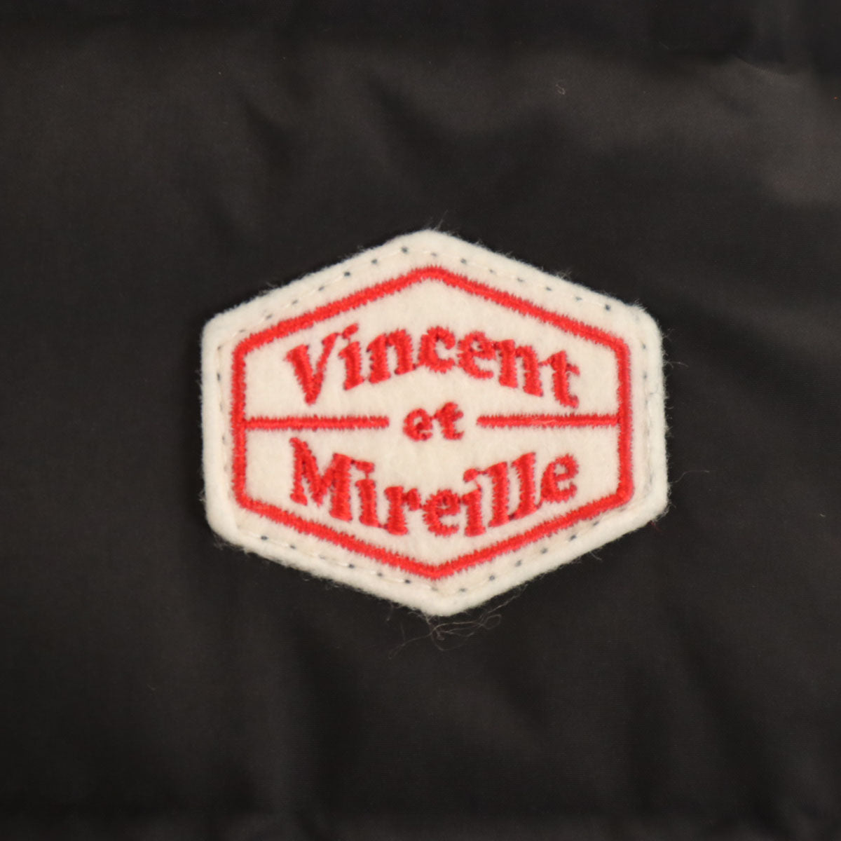 Vincent et Mireille ヴァンソンエミレイユ ダウンコート 40 ブラック レディース