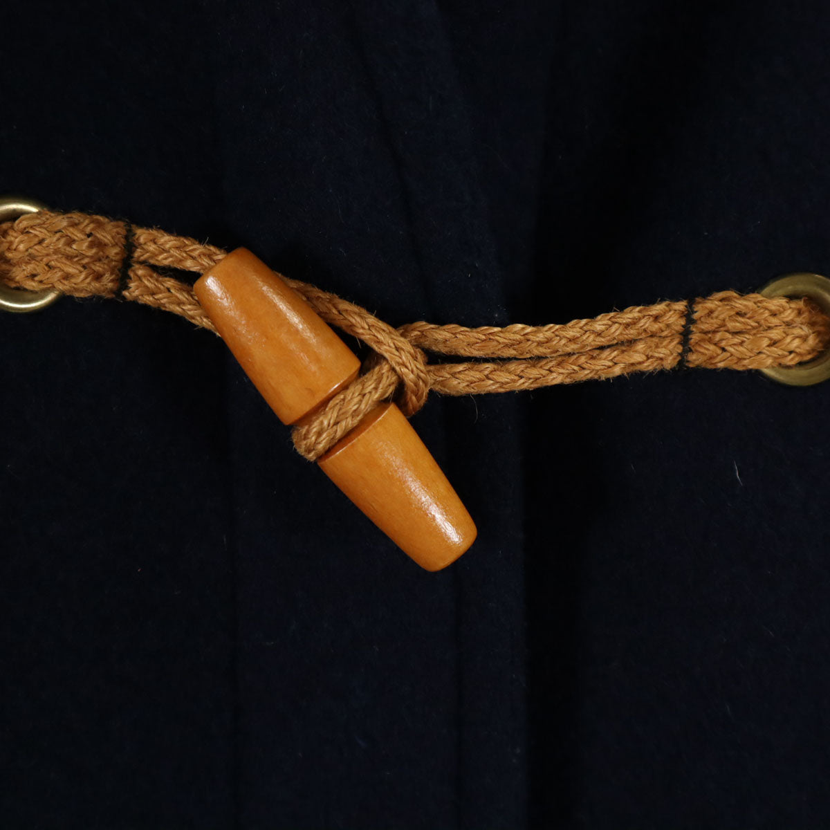 Gloverall グローバーオール 80s イングランド製 オールド メルトン ダッフルコート 14 ネイビー レディース