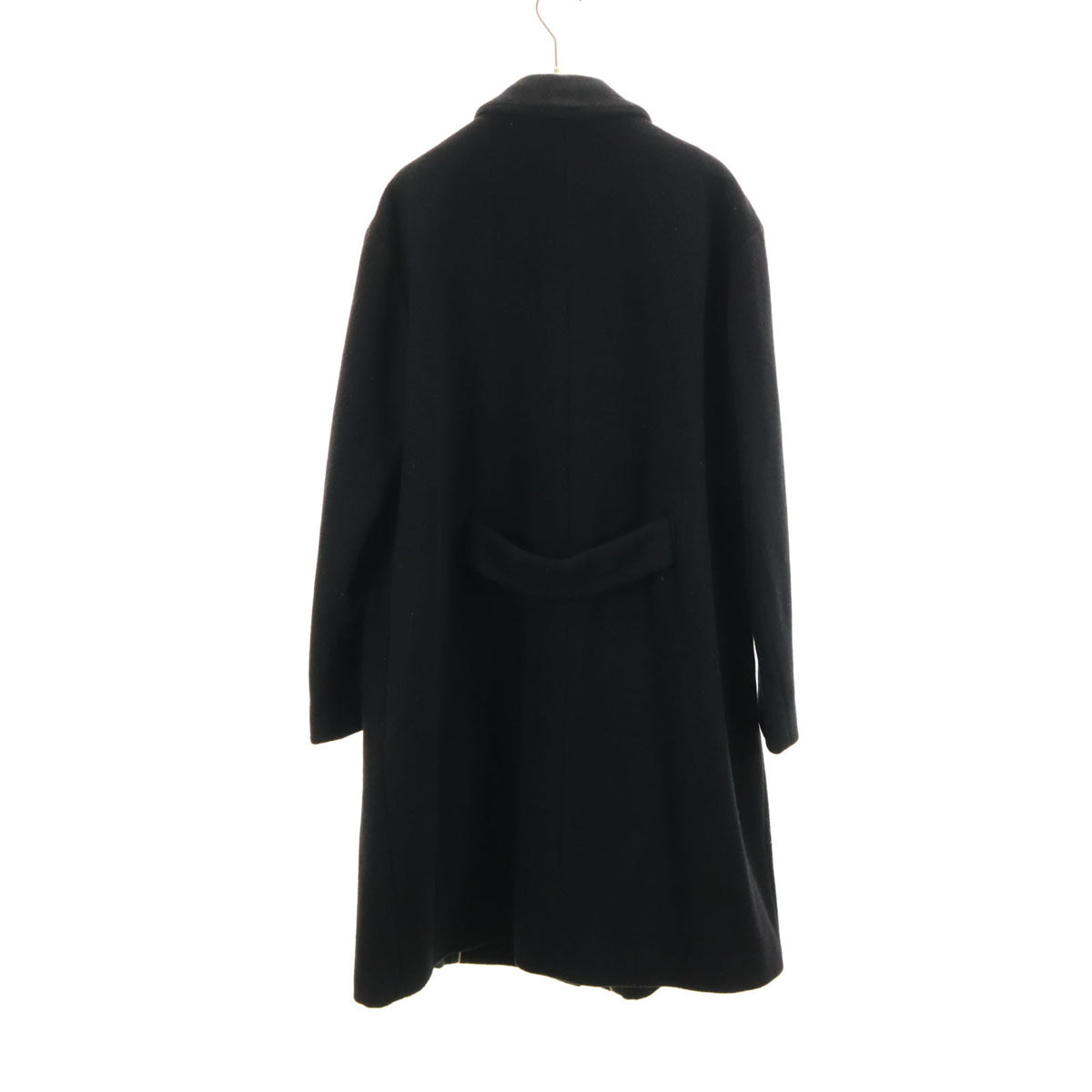 TELA テラ ダブルブレスト コート 42 ブラック ハンガー付き レディース