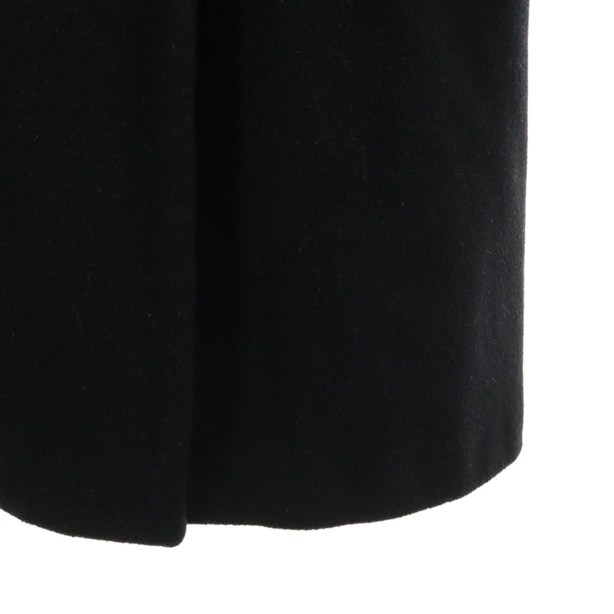 TELA テラ ダブルブレスト コート 42 ブラック ハンガー付き レディース