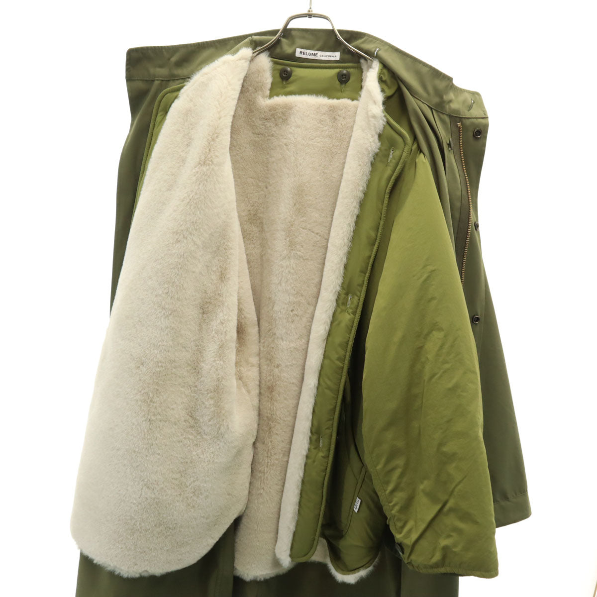 JOURNAL STANDARD relume ジャーナルスタンダードレリューム 3WAY モッズコート L カーキ メンズ