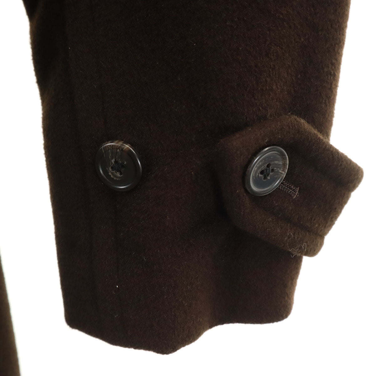 RALPH RALPH LAUREN ラルフラルフローレン 日本製 アンゴラブレンド ガウンコート 11 ブラウン レディース