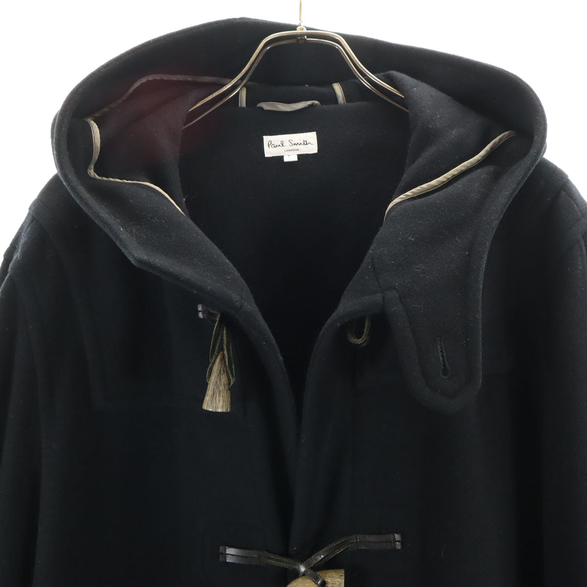 Paul Smith LONDON ポールスミスロンドン 日本製 ダッフルコート L ブラック メンズ