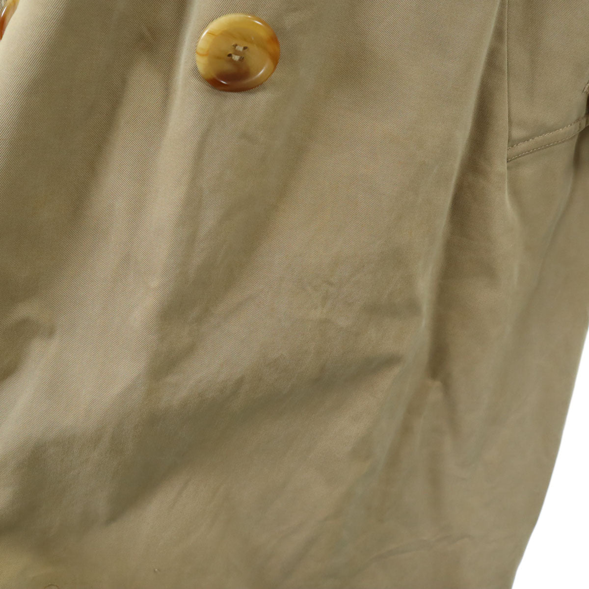 Aquascutum アクアスキュータム 70s 80s イングランド製 ヴィンテージ トレンチコート ベージュ系 ライナー付き メンズ