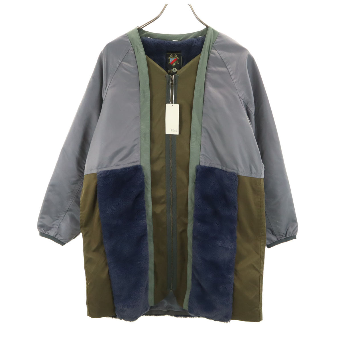 未使用 REAC レアック ライナー コート 2 グレー レディース