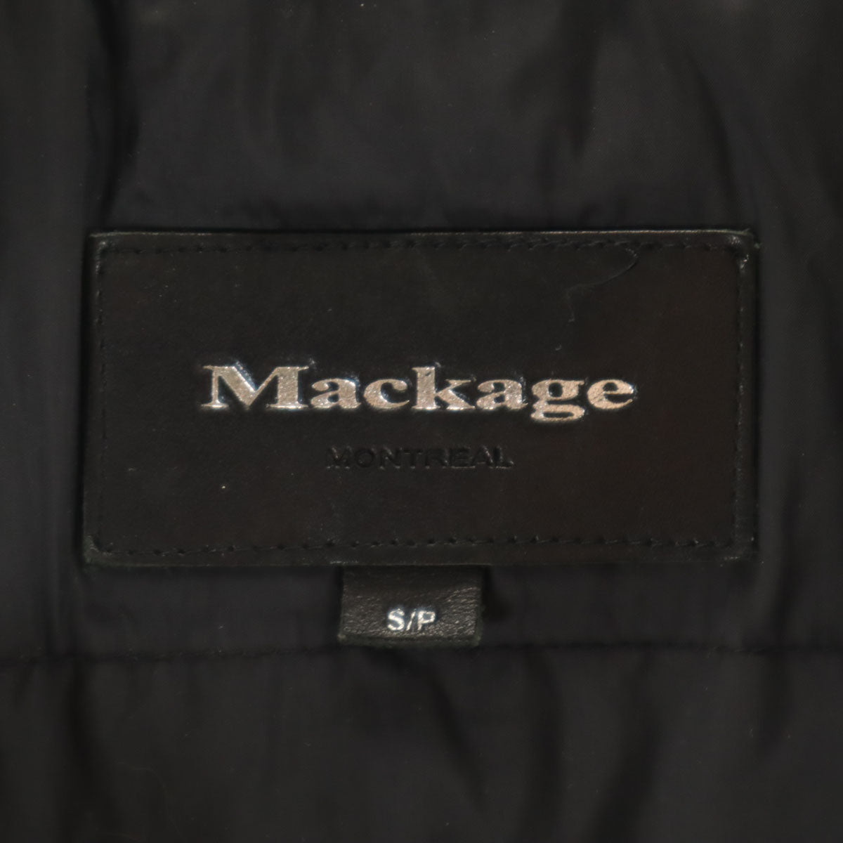 Mackage マッカージュ ダウンコート S ブラック レディース