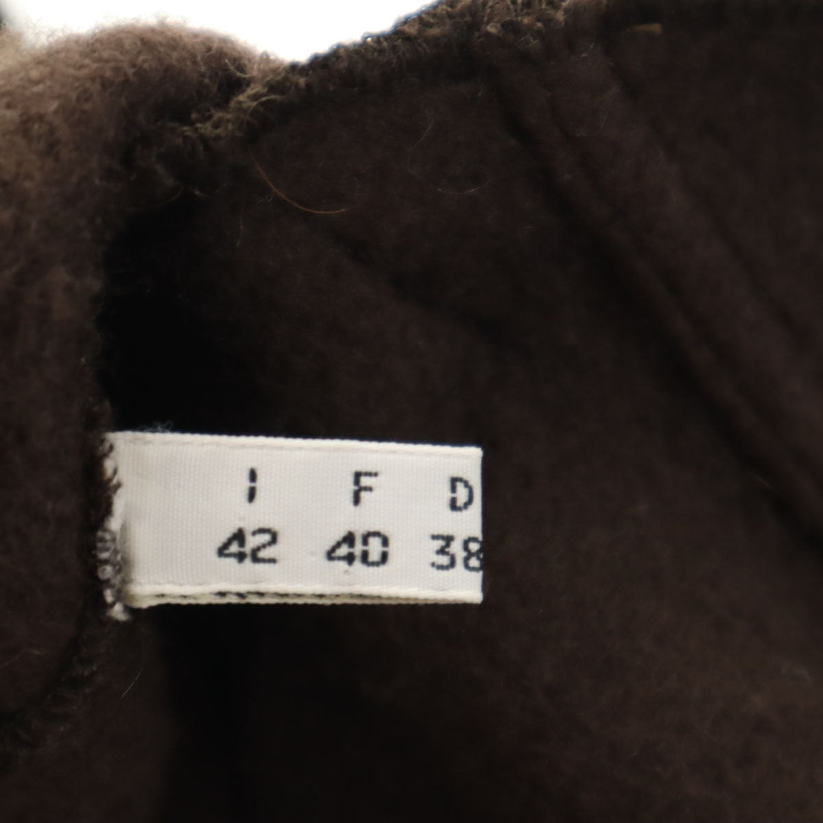 GENNY ジェニー 80s 90s イタリア製 オールド ステンカラーコート 42 ブラウン レディース