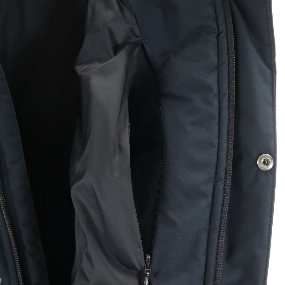 UNIQLO ユニクロ シームレス ダウンコート M ネイビー メンズ