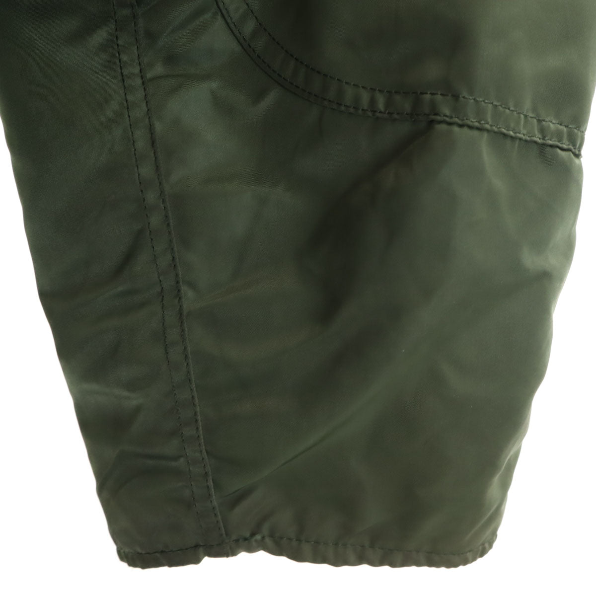 ALPHA INDUSTRIES INC アルファインダストリーズ USA製 ナイロン N3B ミリタリーコート L カーキ系 メンズ