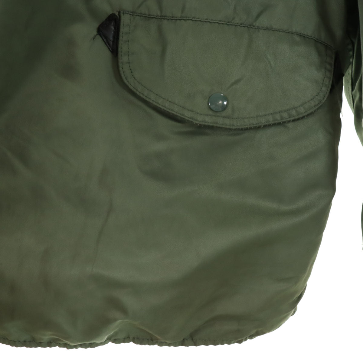 ALPHA INDUSTRIES INC アルファインダストリーズ USA製 ナイロン N3B ミリタリーコート L カーキ系 メンズ