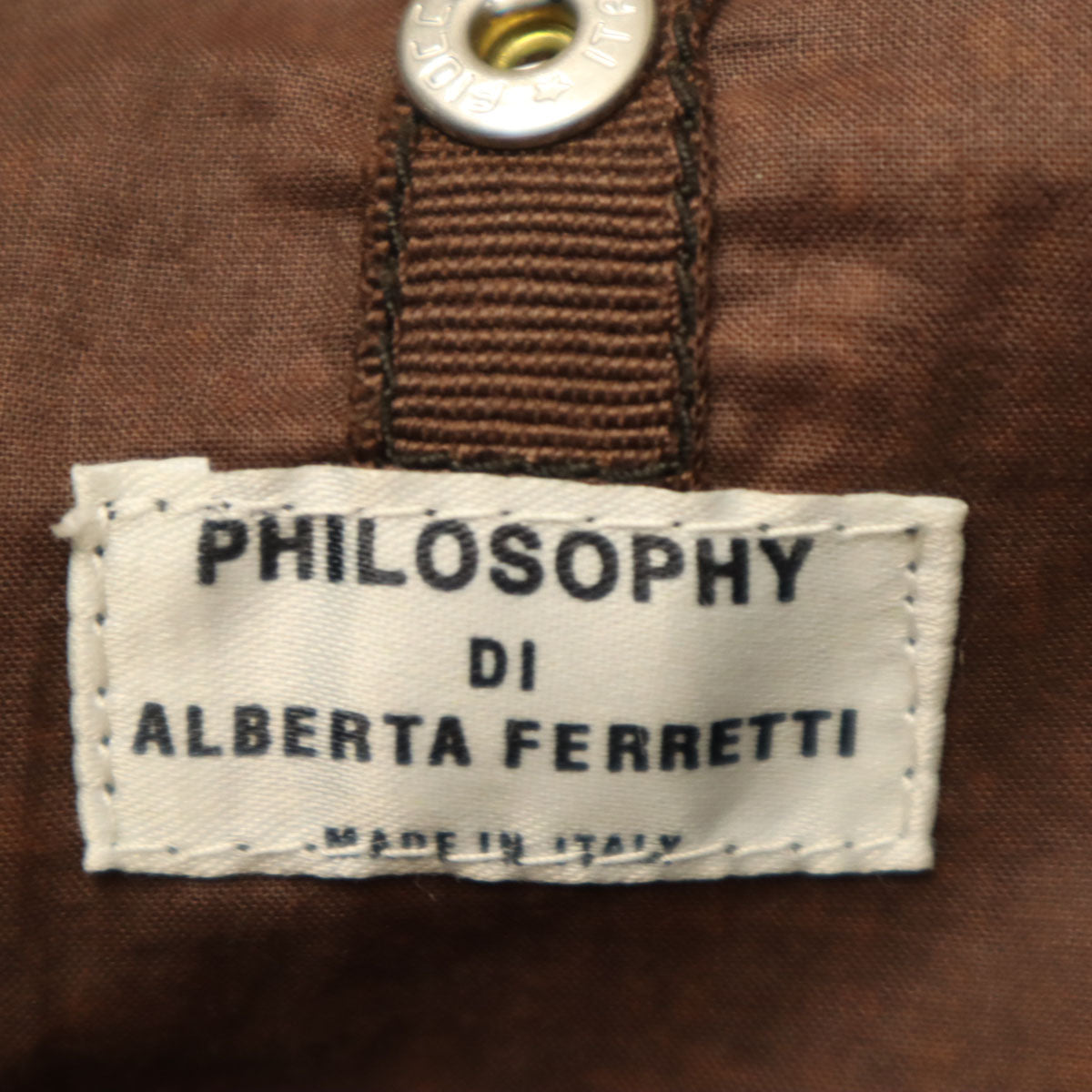 PHILOSOPHY DI ALBERTA FERRETTI フィロソフィーアルベルタフェレッティ コート ブラウン系 レディース