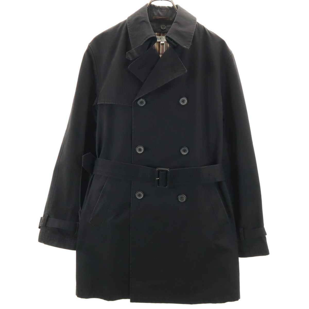 Paul Smith LONDON ポールスミスロンドン 日本製 ピーコート M ブラック系 ライナー メンズ