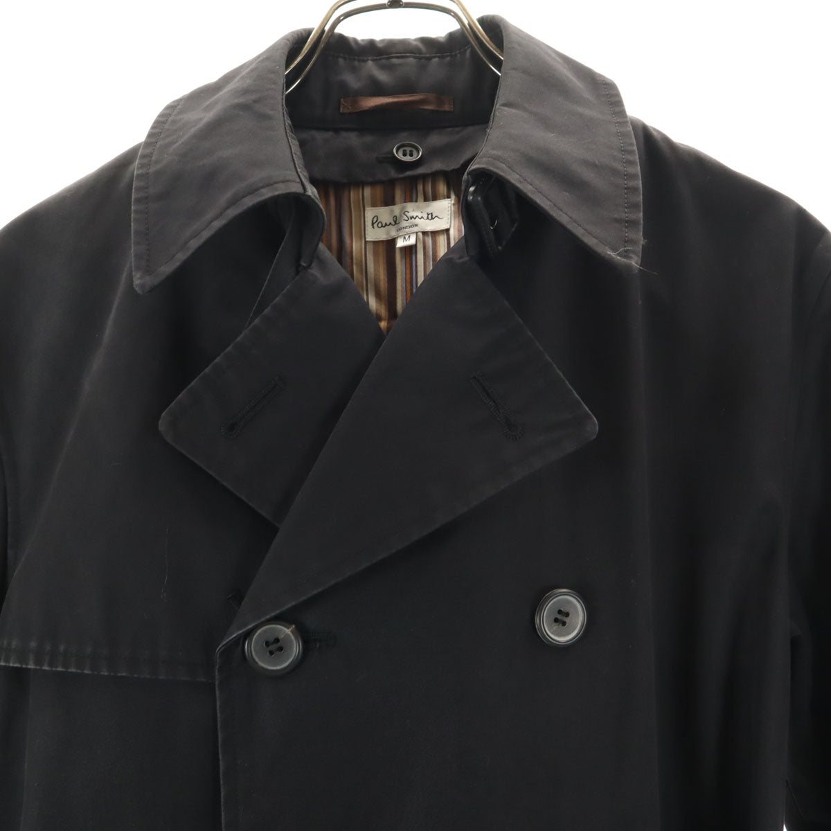 Paul Smith LONDON ポールスミスロンドン 日本製 ピーコート M ブラック系 ライナー メンズ
