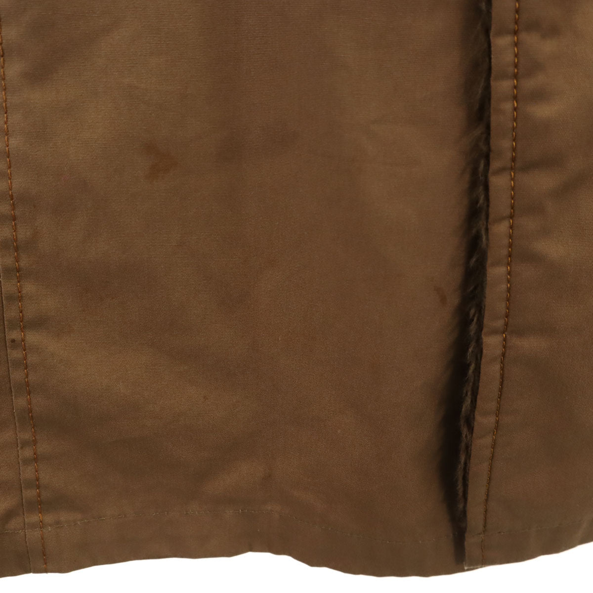 VAN HEUSEN ヴァンヒューゼン 70s ヴィンテージ ダブルブレスト コート 38 ブラウン 裏ボア メンズ