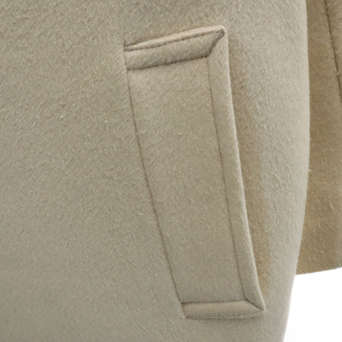 Diagram ダイアグラム 日本製 ウールブレンド チェスターコート 36 ベージュ系 レディース