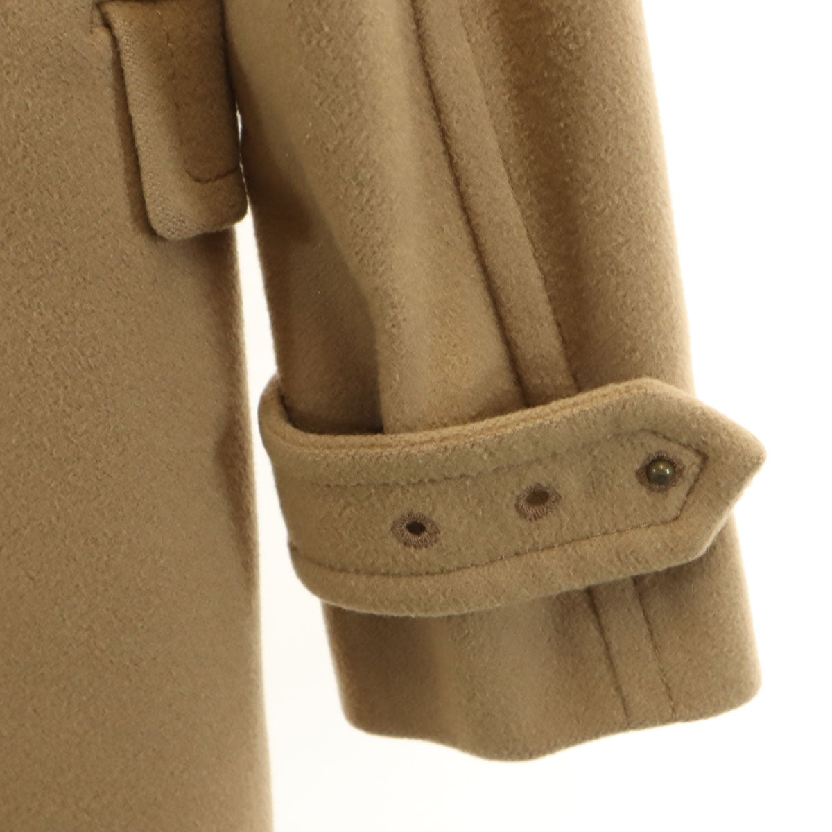 Paul Smith BLACK LABEL ポールスミス ブラックレーベル ダブルブレスト ウールコート 38 ベージュ レディース