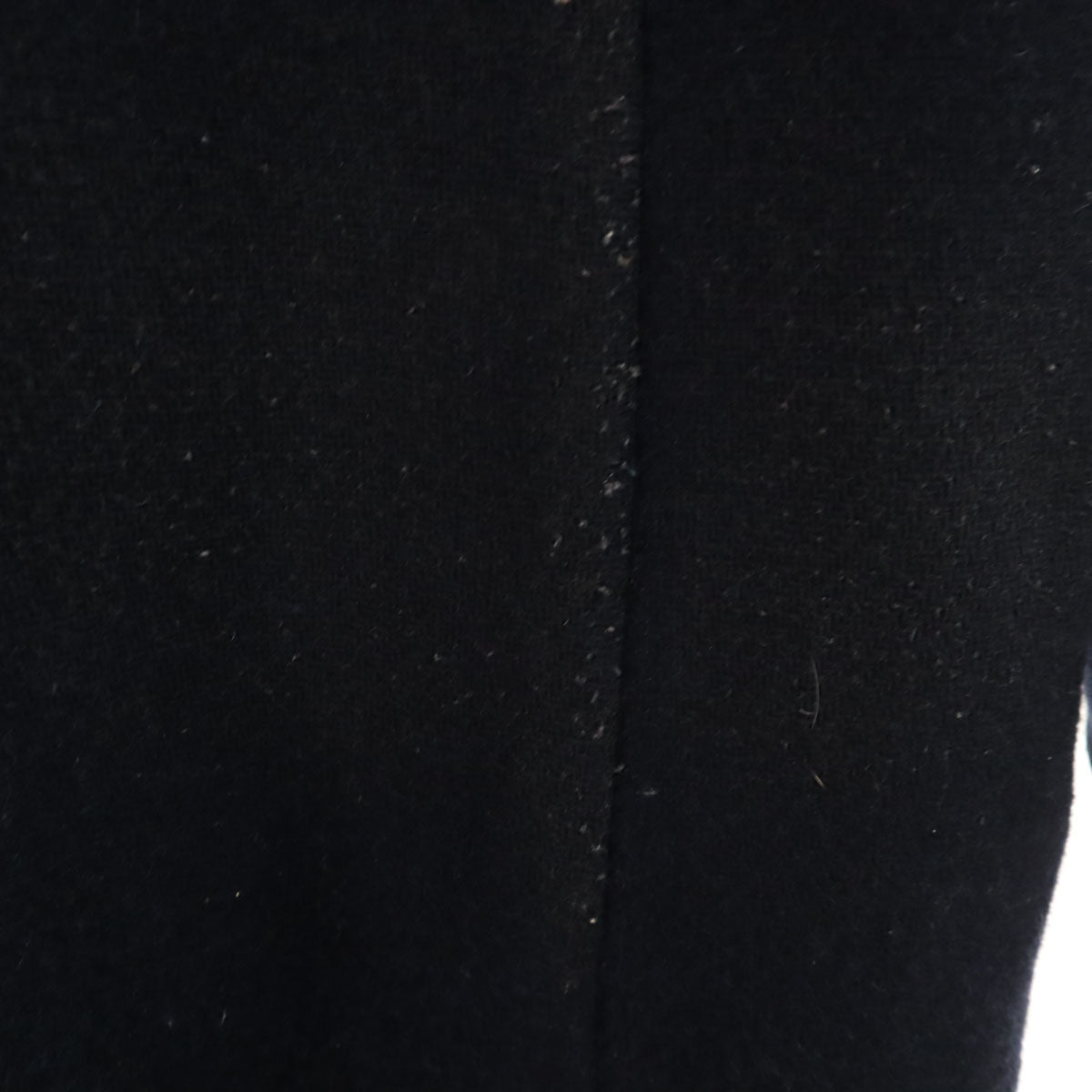 Danton ダントン 日本製 ウールモッサ ロングコート 36 ネイビー レディース