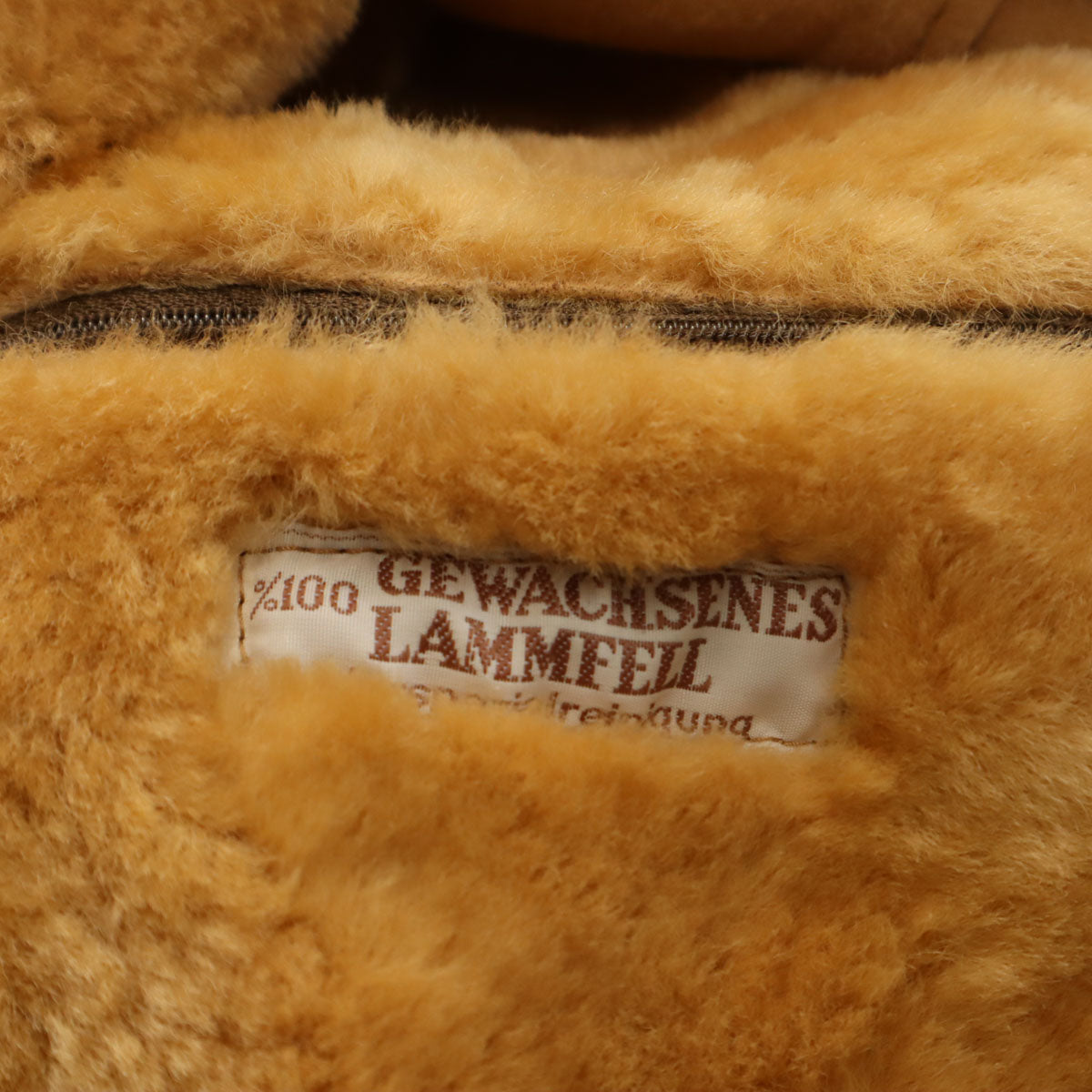 LE MOUTON ルムートン 70s 80s ヴィンテージ ムートンコート 42 ベージュ系 レディース