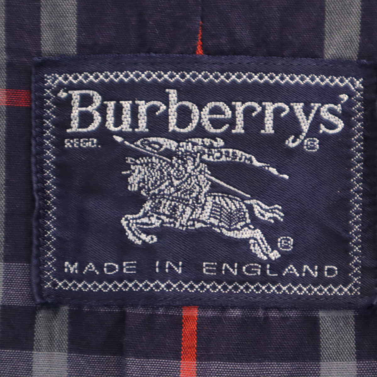 Burberrys バーバリーズ 90s 英国製 オールド ステンカラーコート 50 ネイビー メンズ