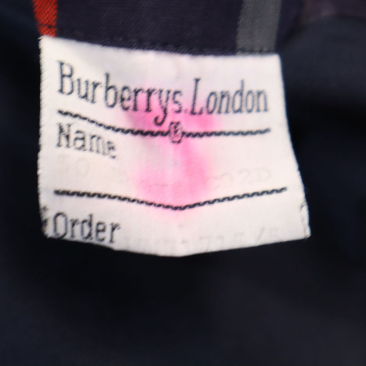 Burberrys バーバリーズ 90s 英国製 オールド ステンカラーコート 50 ネイビー メンズ