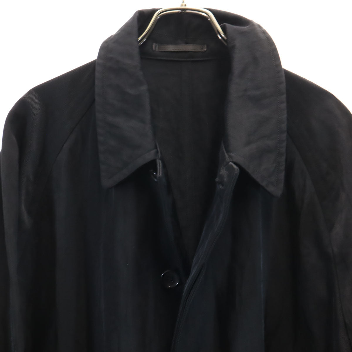 COMME des GARCONS HOMME コムデギャルソンオム 1993年 ステンカラーコート M ブラック メンズ