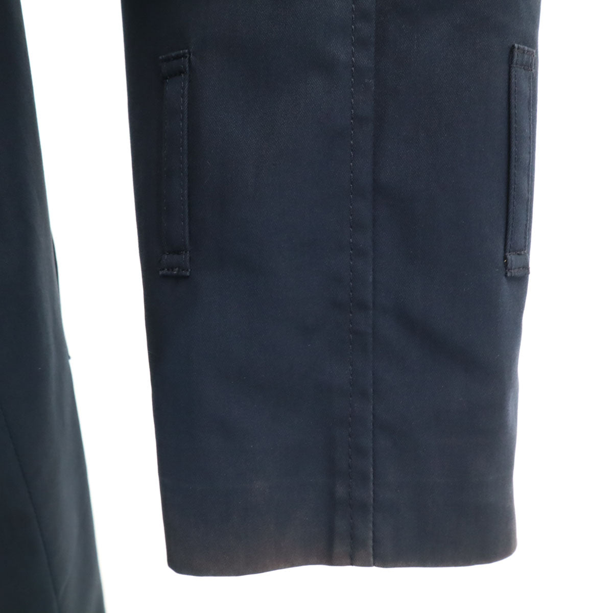 BLUE LABEL CRESTBRIDGE ブルーレーベルクレストブリッジ トレンチコート 38 ネイビー レディース