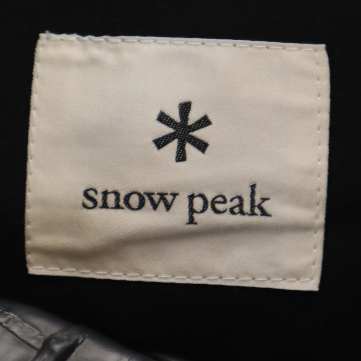 未使用 snowpeak スノーピーク GEZAN ゲザン コラボ パッカブル レインコート ONE SIZE ブラック ポンチョ メンズ