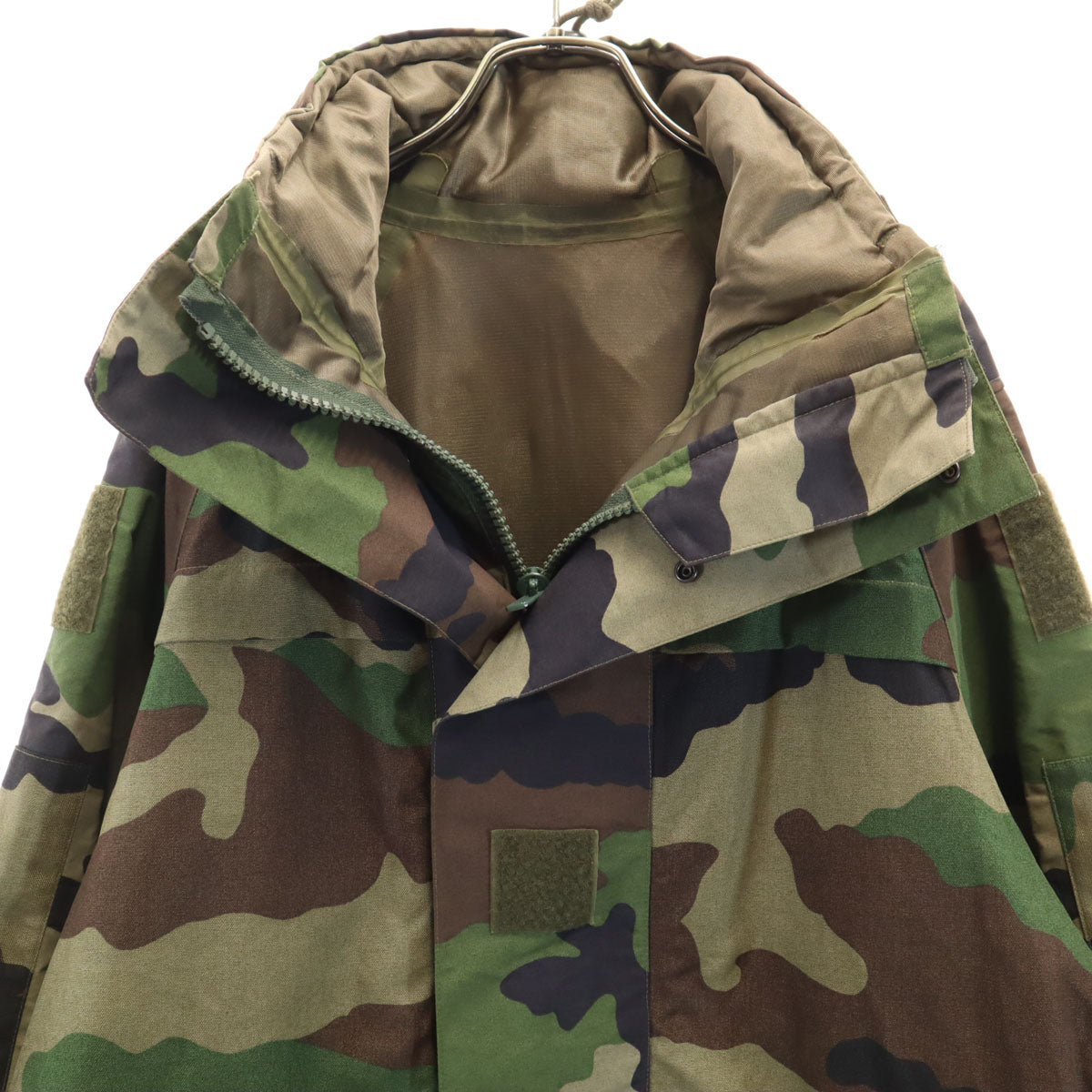 FRENCH ARMY フランス軍 カモフラ柄 レインジャケット 96L カーキ 迷彩 メンズ